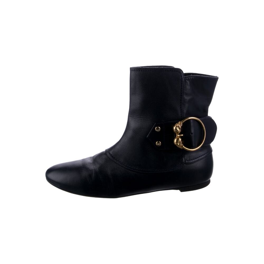 ❤️Alexander McQueen Skull Leather Boots❤️